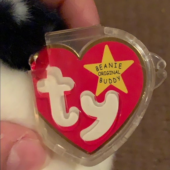 TY “Spangle” Beanie Buddy Red, White & Blue - Picture 7 of 8